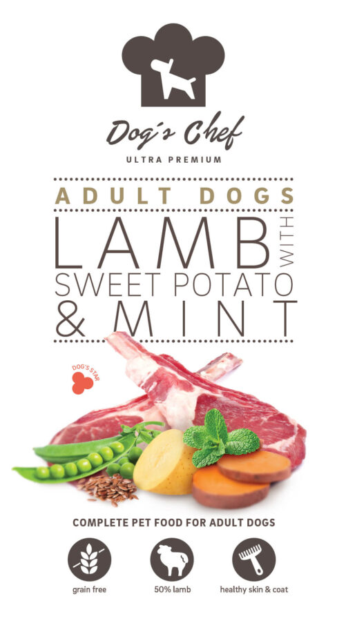 Dog’s Chef LAMB WITH SWEET POTATO & MINT